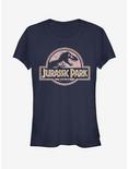 Jurassic Park Desert Park Girls T-Shirt, NAVY, hi-res