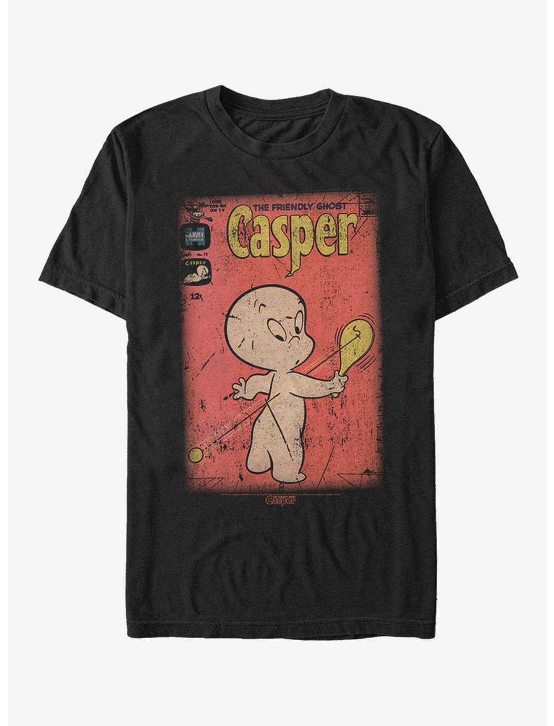 Casper the Friendly Ghost Poster T-Shirt, BLACK, hi-res
