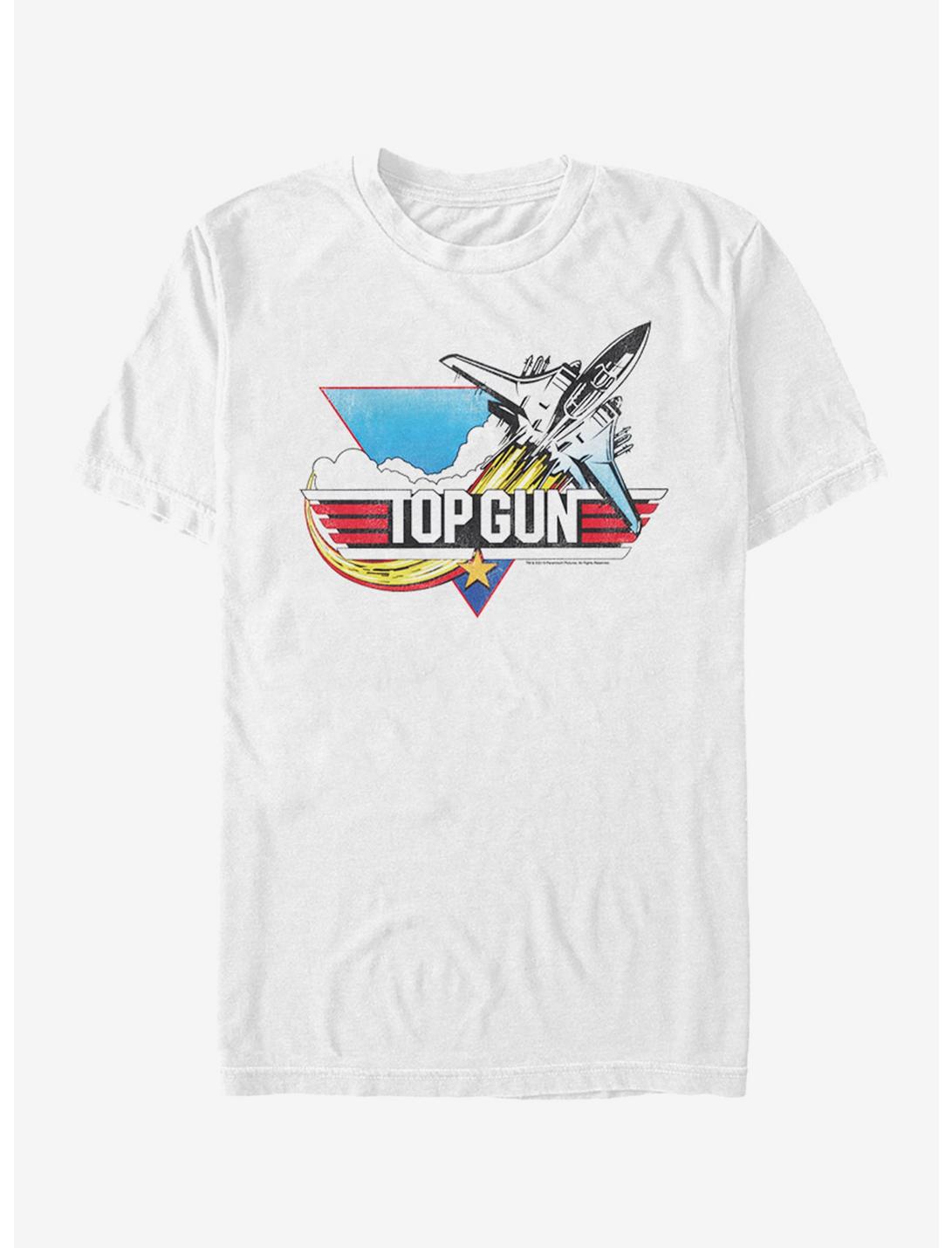 Top Gun Poster T-Shirt, WHITE, hi-res