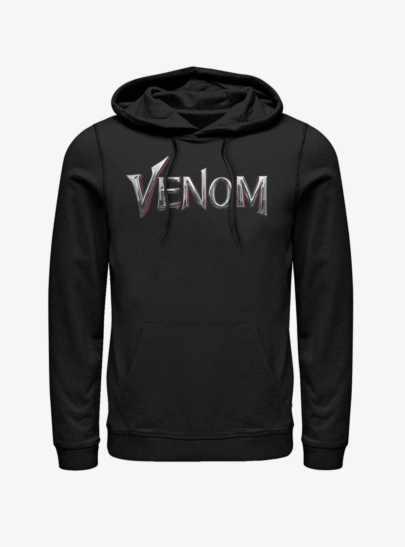 Marvel Venom Chrome Logo Hoodie, , hi-res