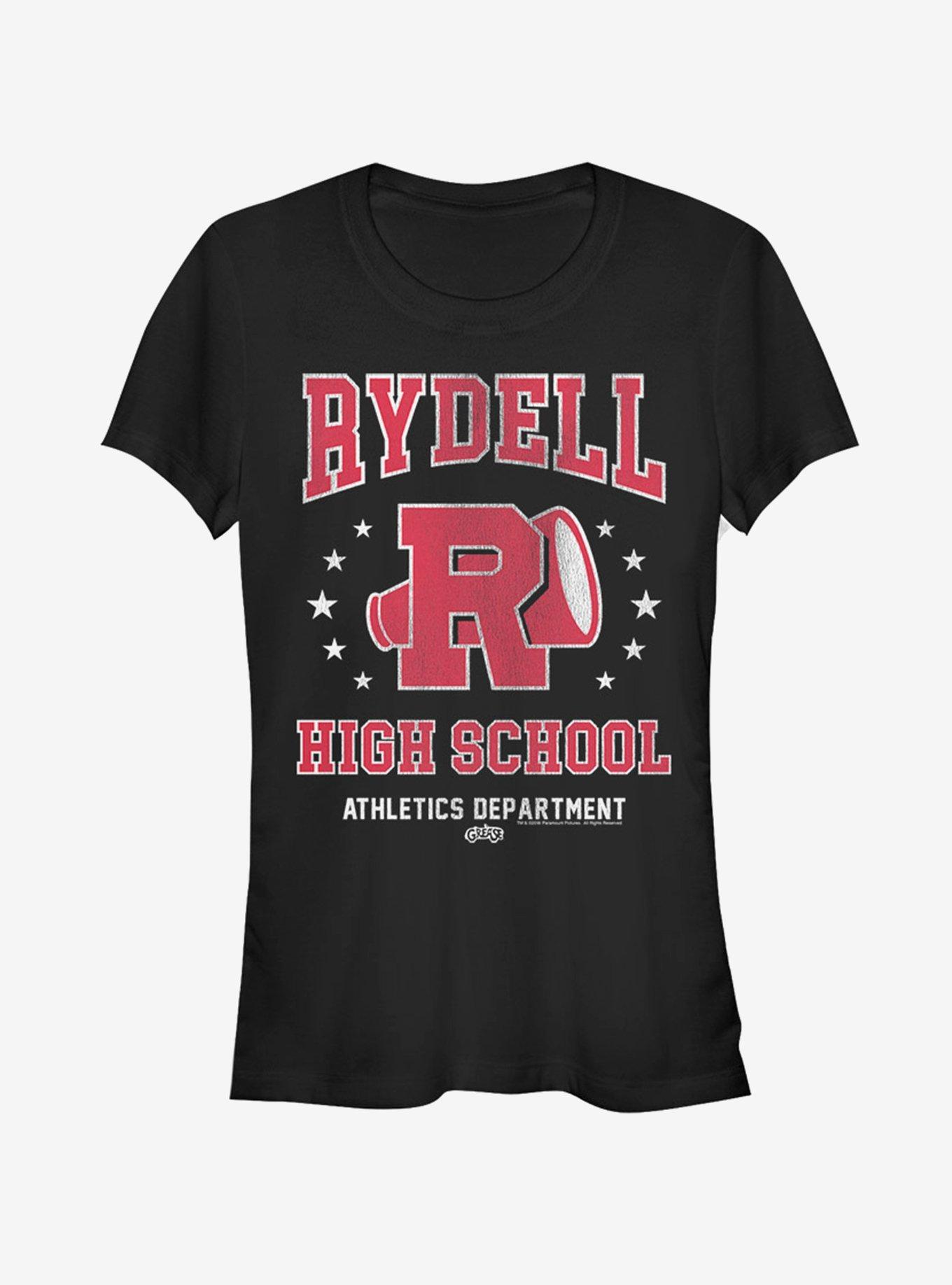 Grease Rydell High School Girls T-Shirt, BLACK, hi-res