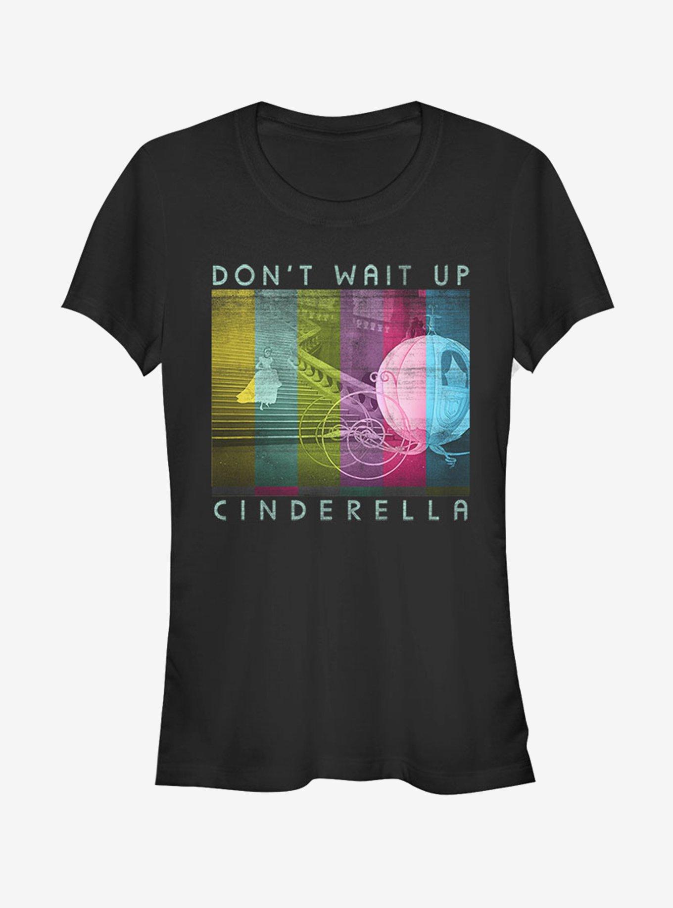 Disney Cinderella TV Glitch Girls T-Shirt, BLACK, hi-res