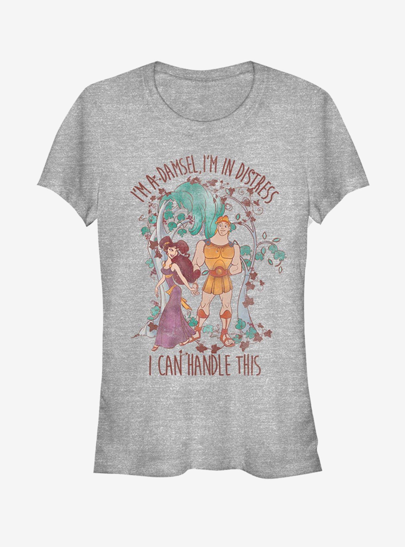 Disney Hercules Damsel in Distress Girls T-Shirt, ATH HTR, hi-res