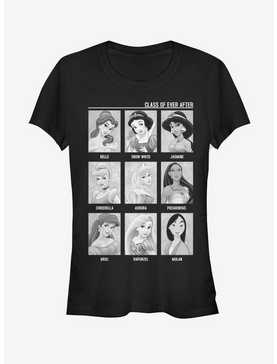 Disney Princess Class Of Ever After Black And White Girls T-Shirt, , hi-res