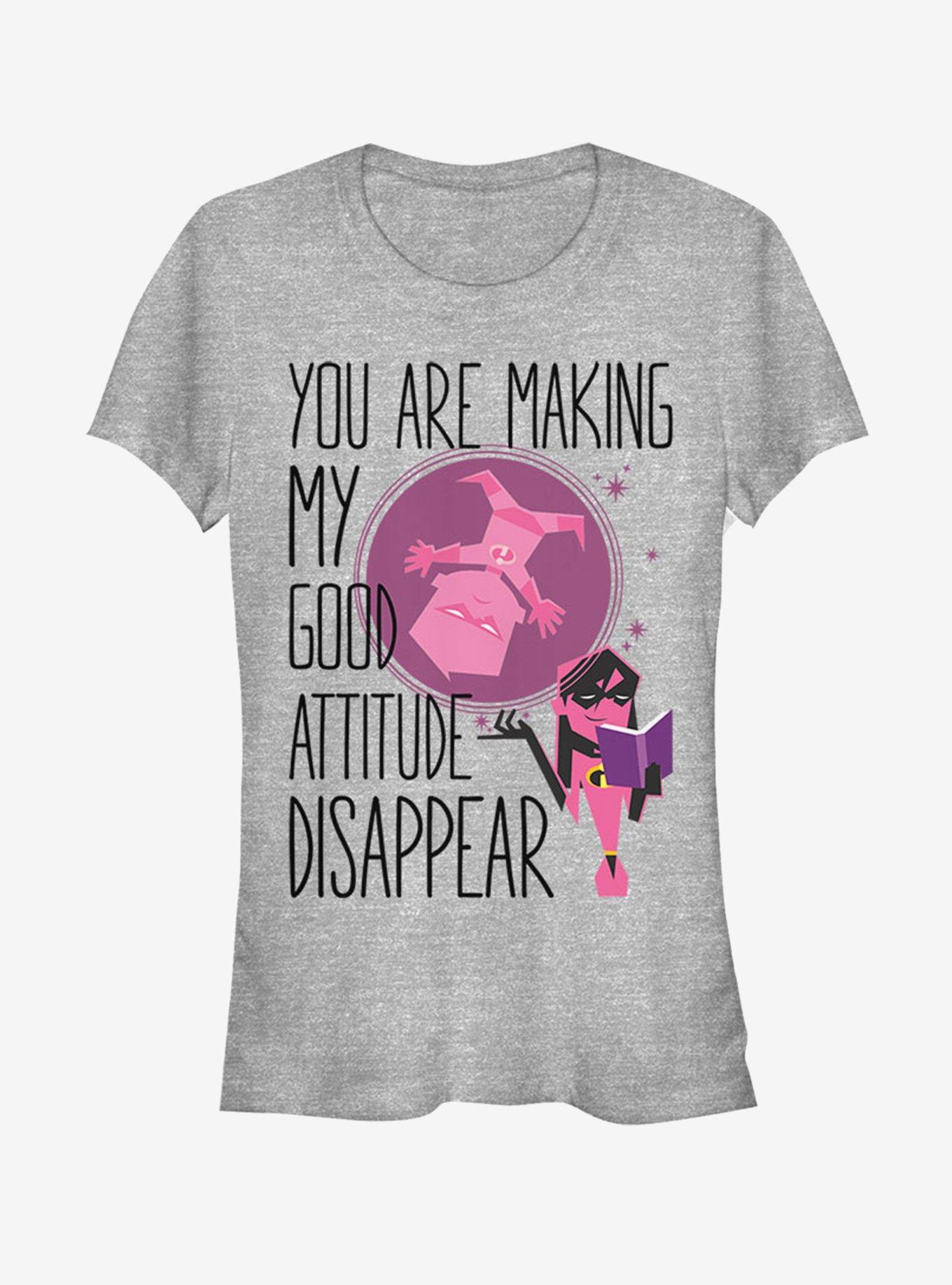 Disney Pixar The Incredibles Disappear Girls T-Shirt, ATH HTR, hi-res