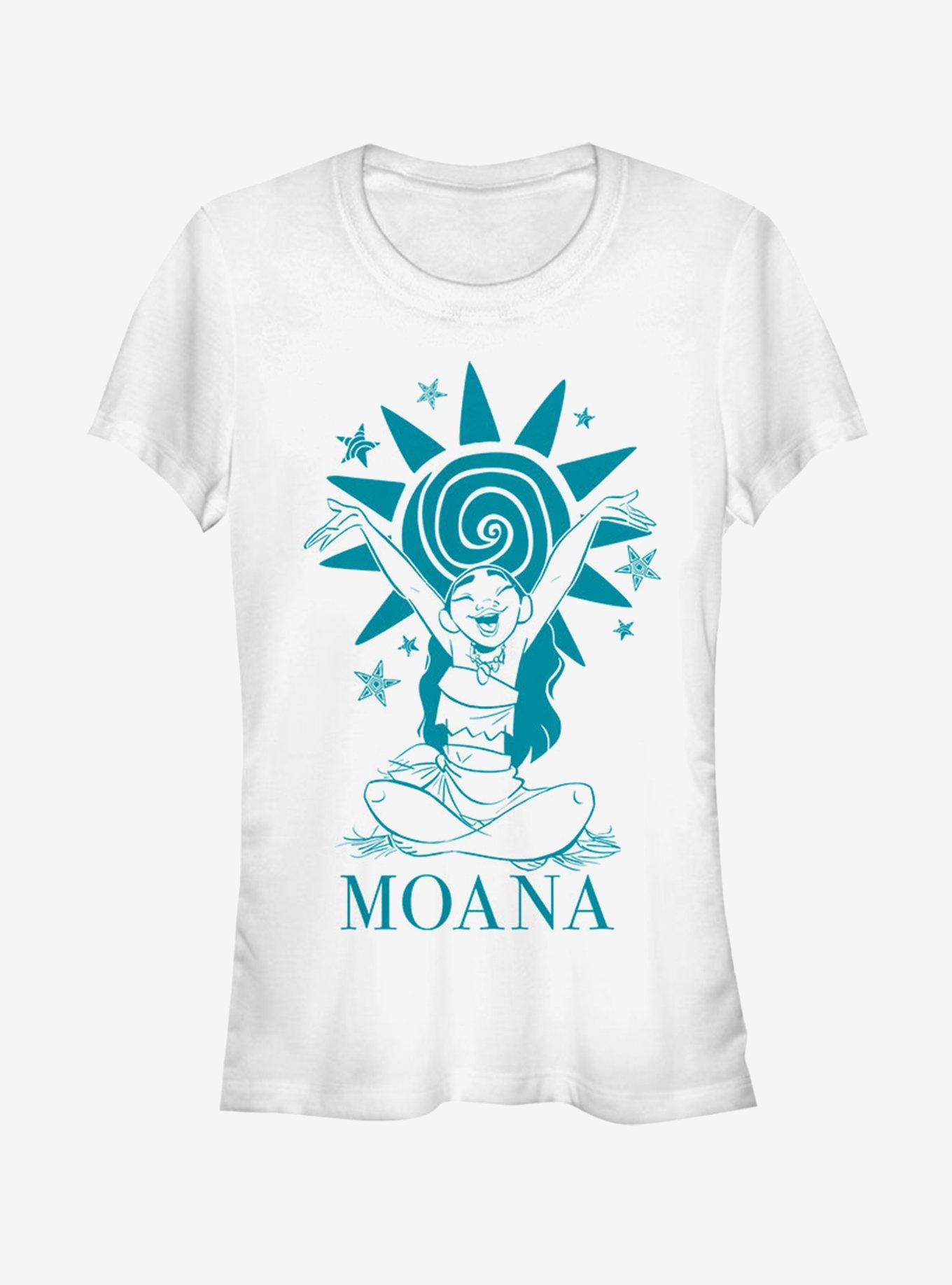 Disney Moana Stars Girls T-Shirt, WHITE, hi-res