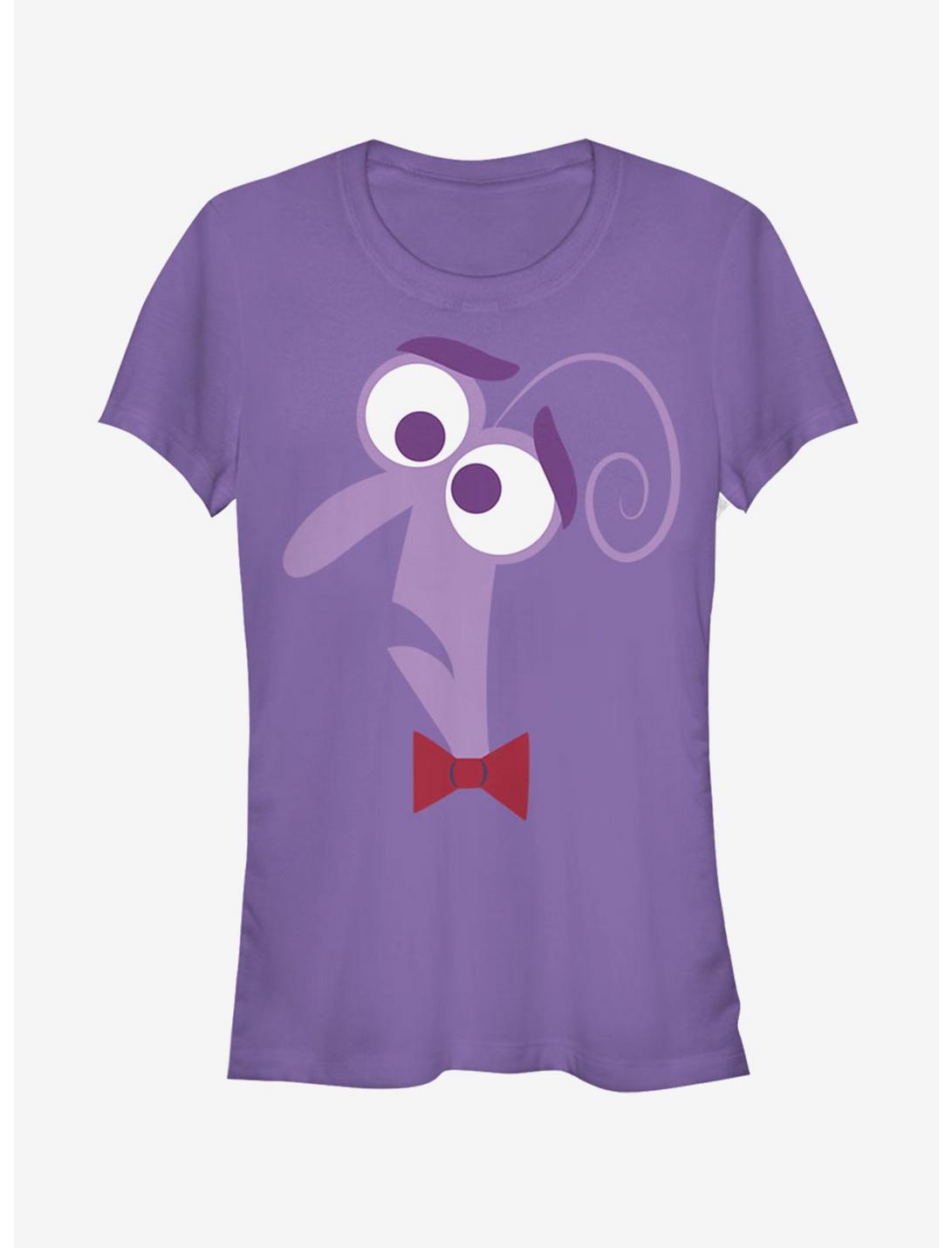 Disney Pixar Inside Out Fear Face Girls T-Shirt, PURPLE, hi-res