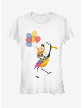 Disney Pixar Up Kevin's Feathers Girls T-Shirt, WHITE, hi-res