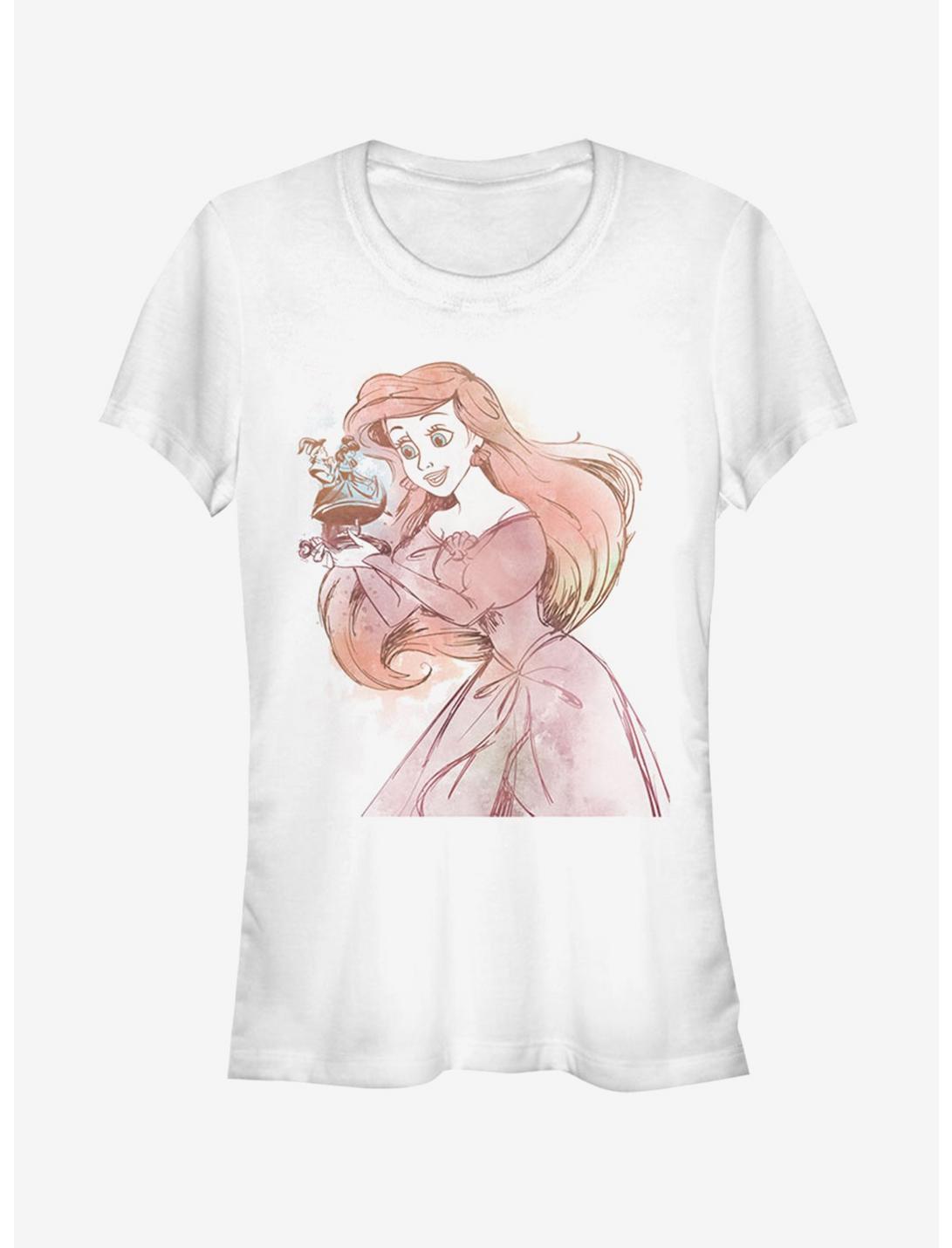 Disney The Little Mermaid Whosits And Whatsits Girls T-Shirt, WHITE, hi-res