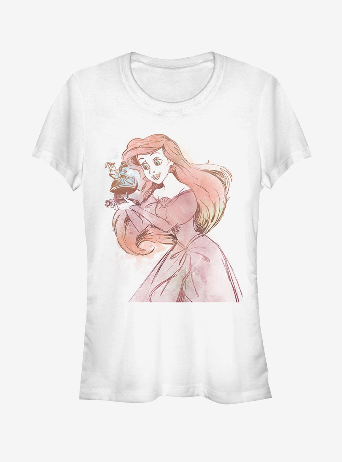 Disney The Little Mermaid Whosits And Whatsits Girls T-Shirt, WHITE, hi-res