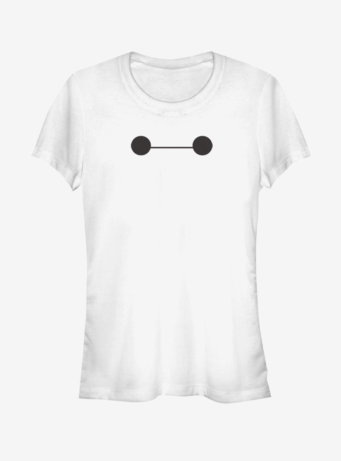 Disney Big Hero 6 Baymax Face Girls T-Shirt, WHITE, hi-res