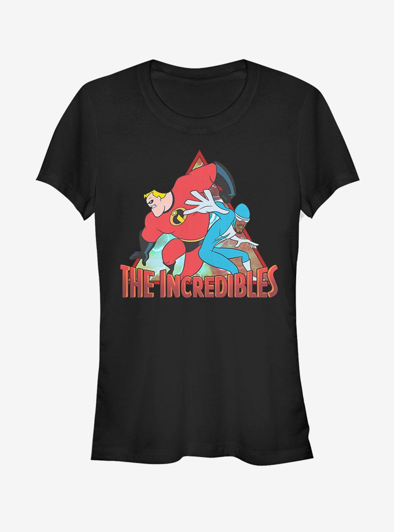 Disney Pixar The Incredibles Dynamic Duo Girls T-Shirt, BLACK, hi-res