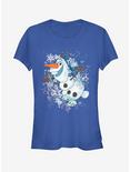 Disney Frozen Olaf Dream Girls T-Shirt, ROYAL, hi-res
