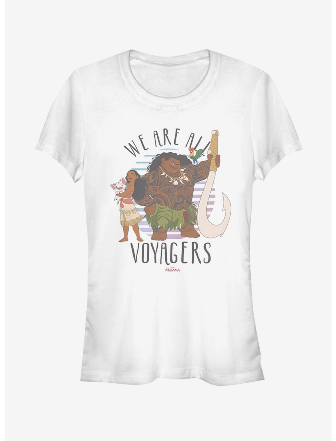 Disney Moana Voyagers Girls T-Shirt, WHITE, hi-res