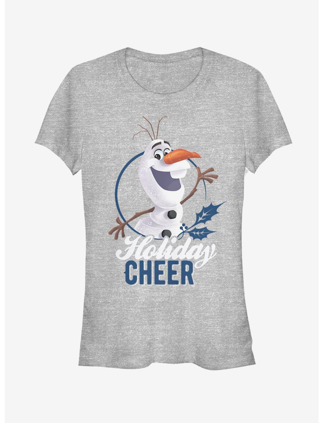 Disney Frozen Holiday Cheer Girls T-Shirt, ATH HTR, hi-res