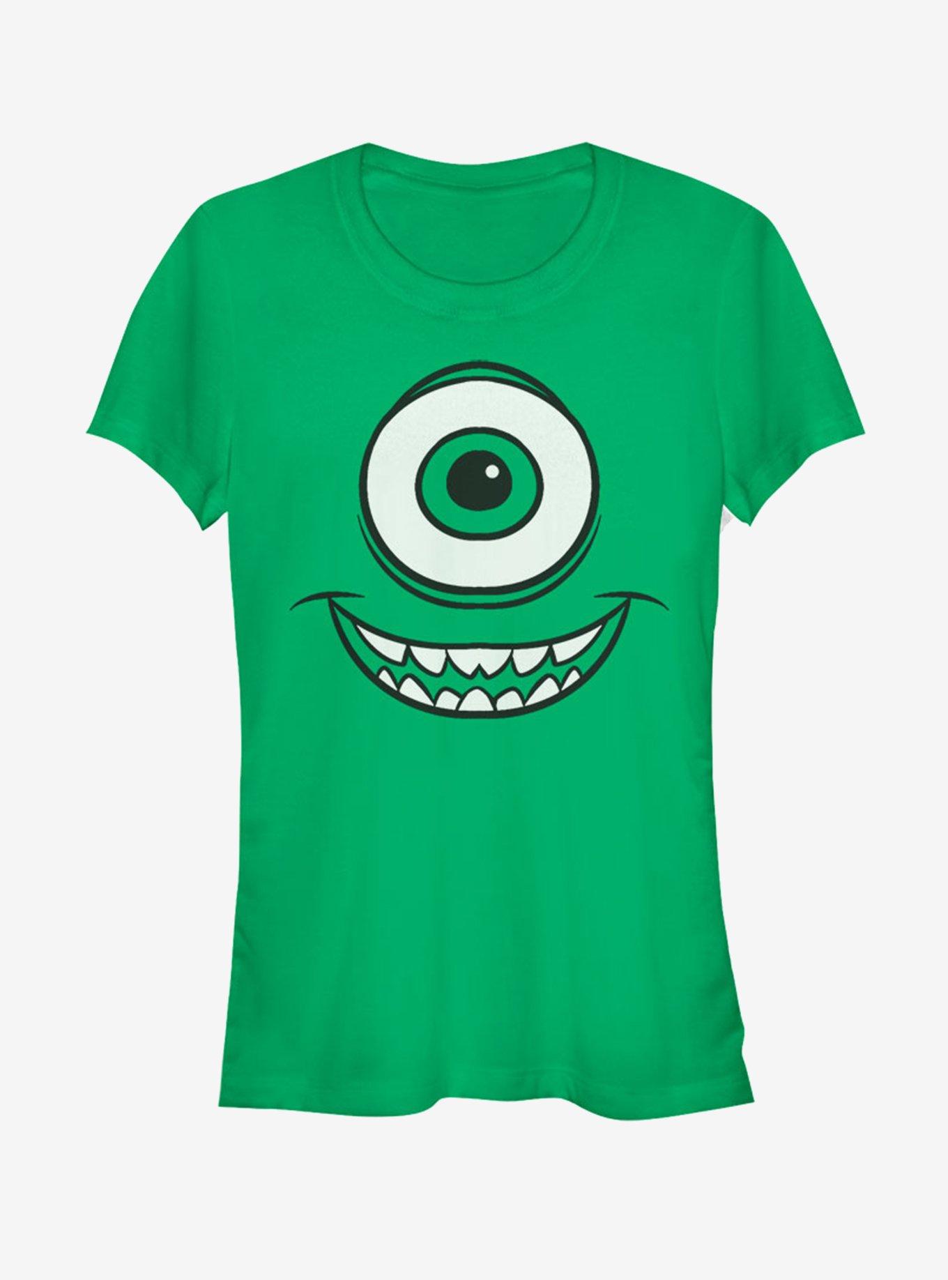 Disney Pixar Monsters, Inc. Mike Face Girls T-Shirt, KELLY, hi-res