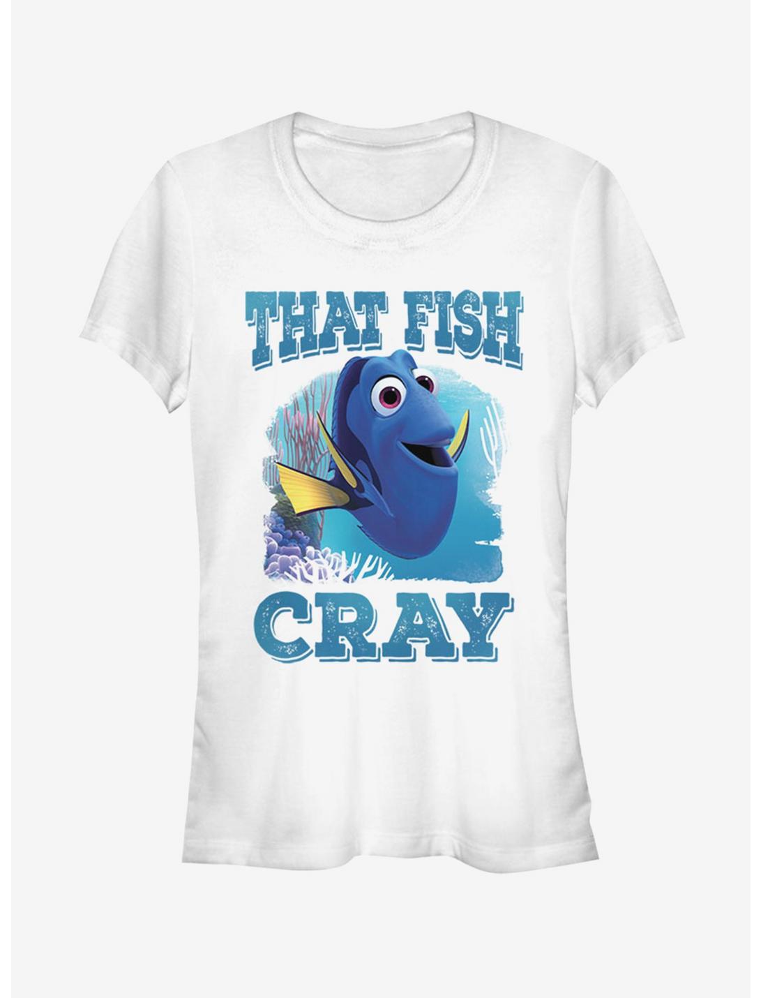 Disney Pixar Finding Dory That Fish Cray Girls T-Shirt, WHITE, hi-res