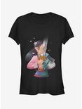 Disney Mulan Anime Mulan Girls T-Shirt, BLACK, hi-res