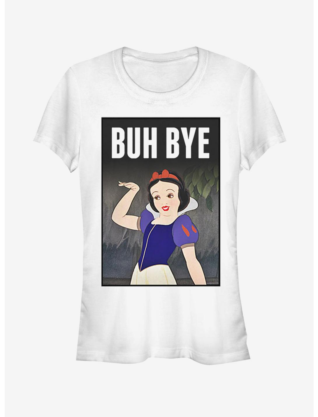 Disney Snow White And The Seven Dwarfs Buh Bye Girls T-Shirt, WHITE, hi-res