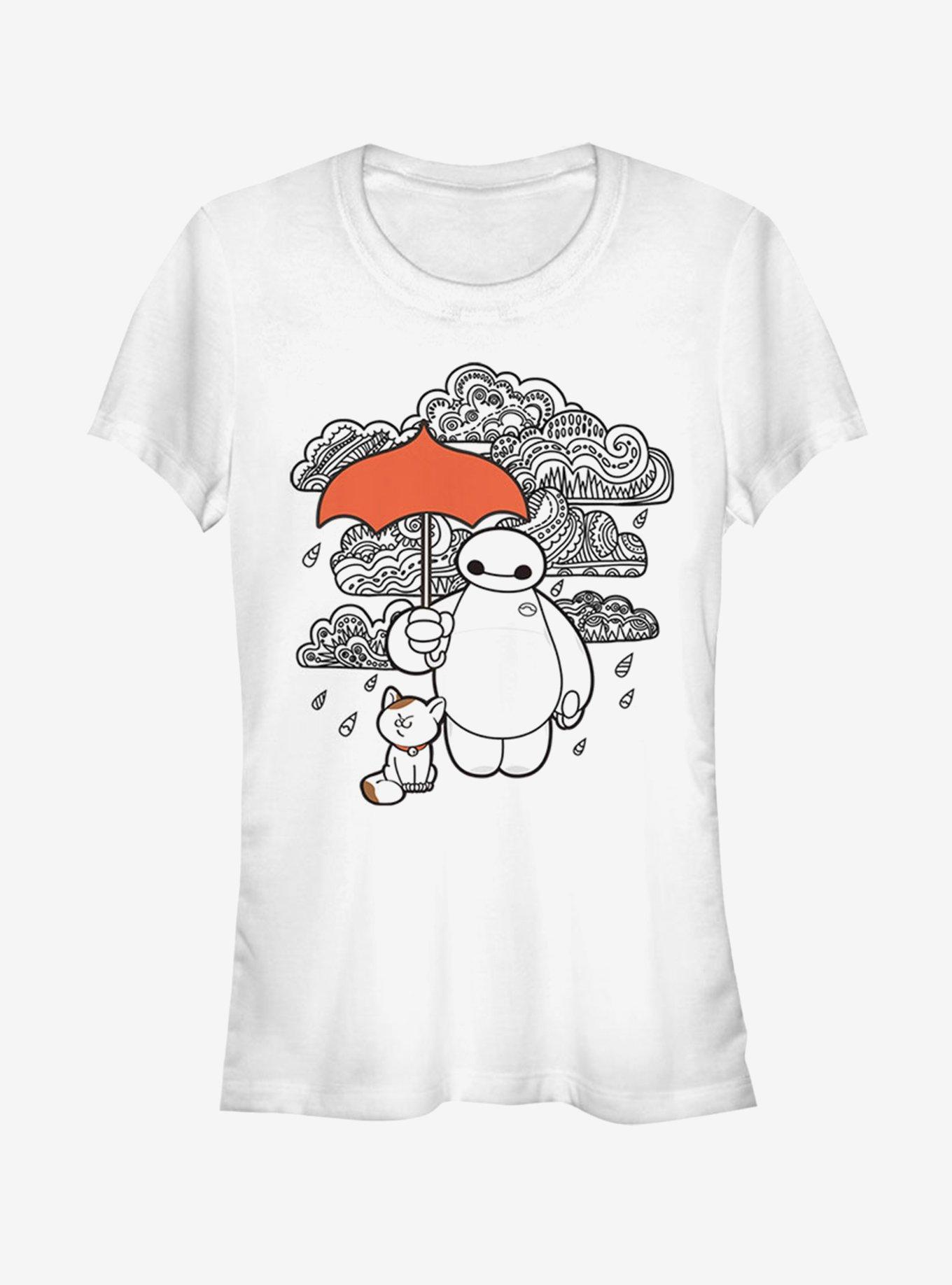 Disney Big Hero 6 Patterned Baymax Girls T-Shirt