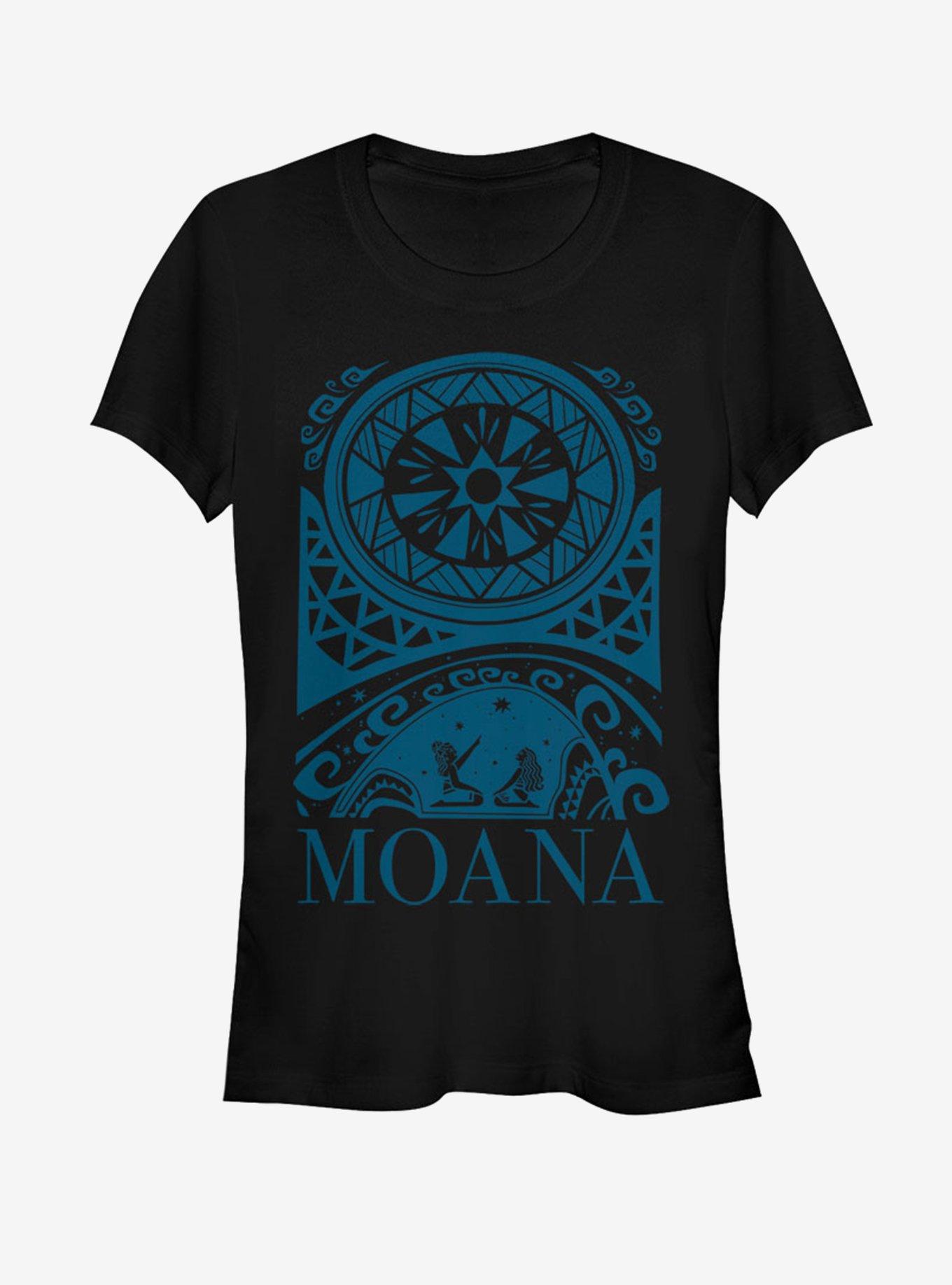 Disney Moana Starry Time Girls T-Shirt, BLACK, hi-res