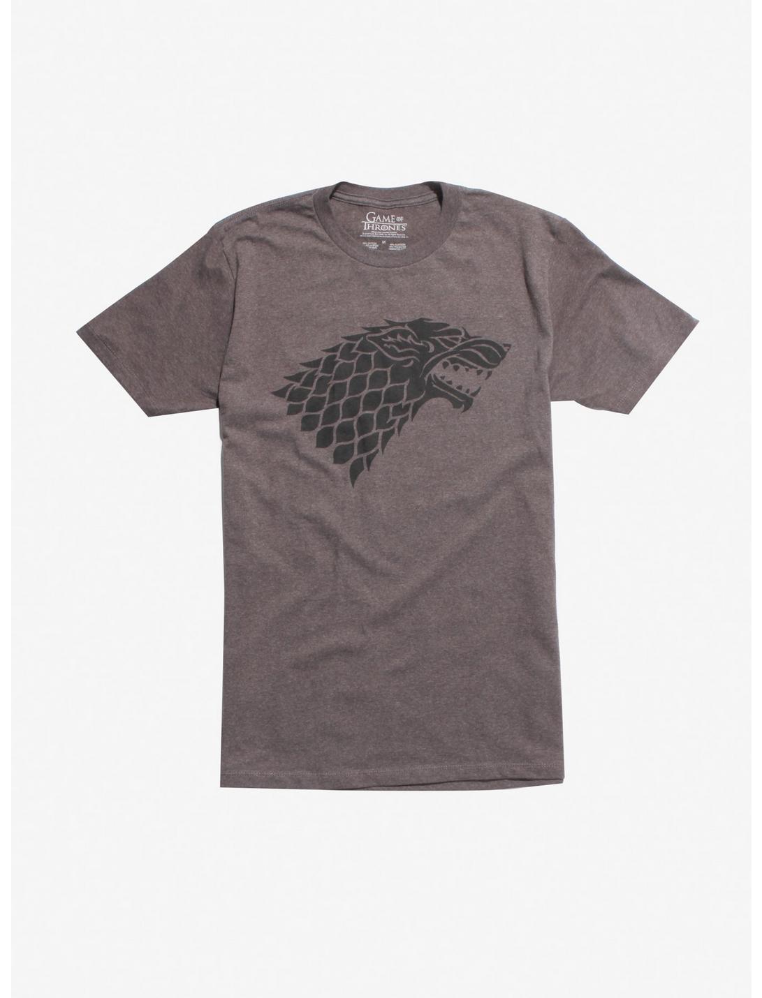 Game Of Thrones Stark Sigil T-shirt, CHARCOAL HEATHER, hi-res