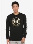 My Hero Academia UA Plus Ultra Long Sleeve T-Shirt - BoxLunch Exclusive, BLACK, hi-res