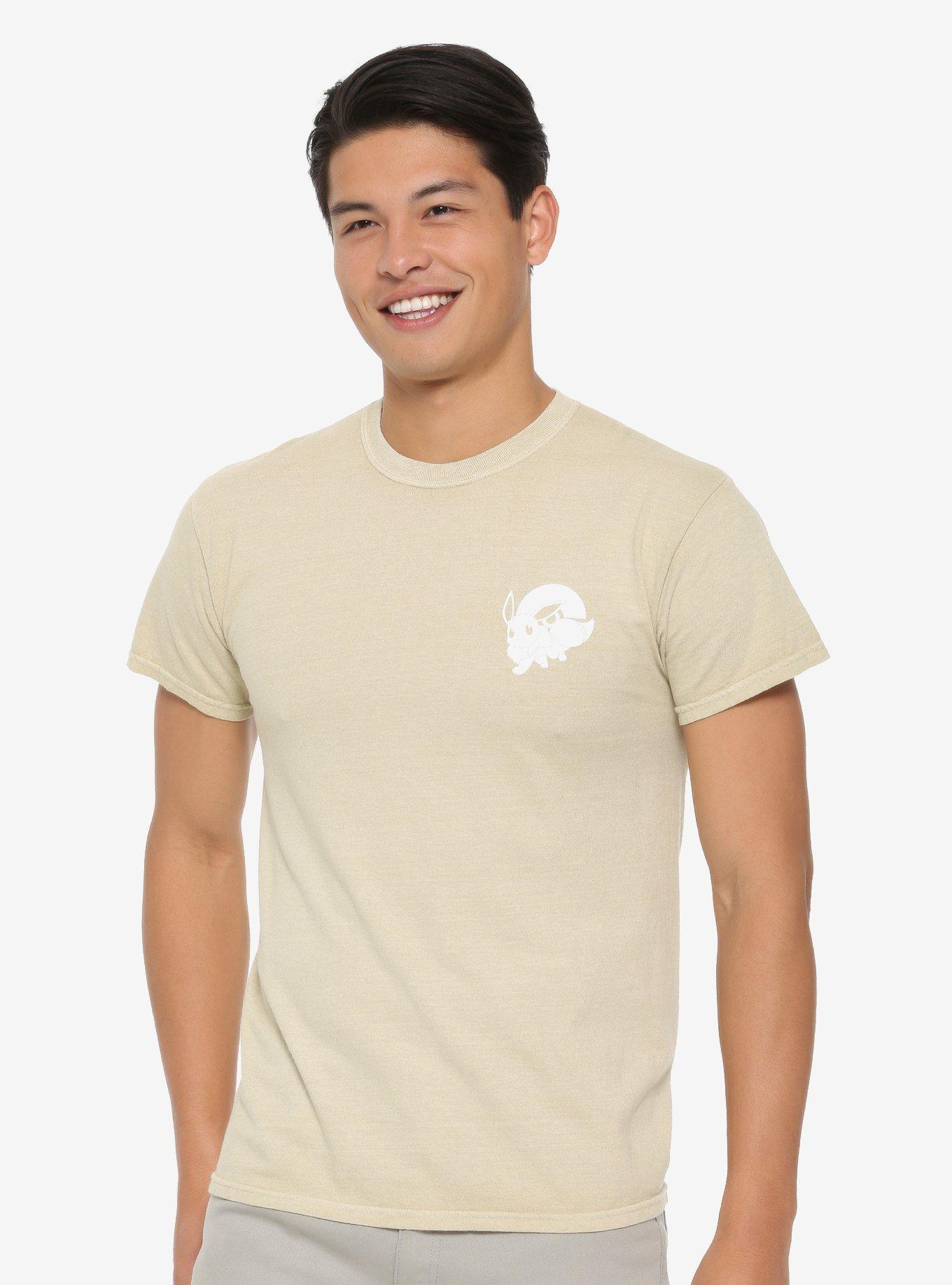 Pok&eacute;mon Eevee 133 T-Shirt - BoxLunch Exclusive, BROWN, hi-res