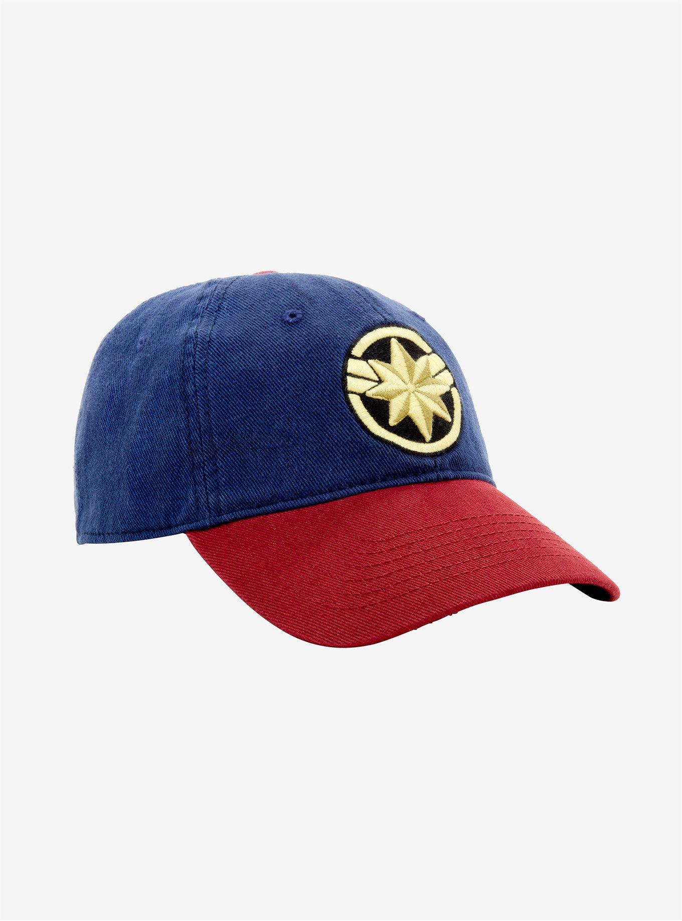 Marvel Captain Marvel Logo Dad Cap, , hi-res