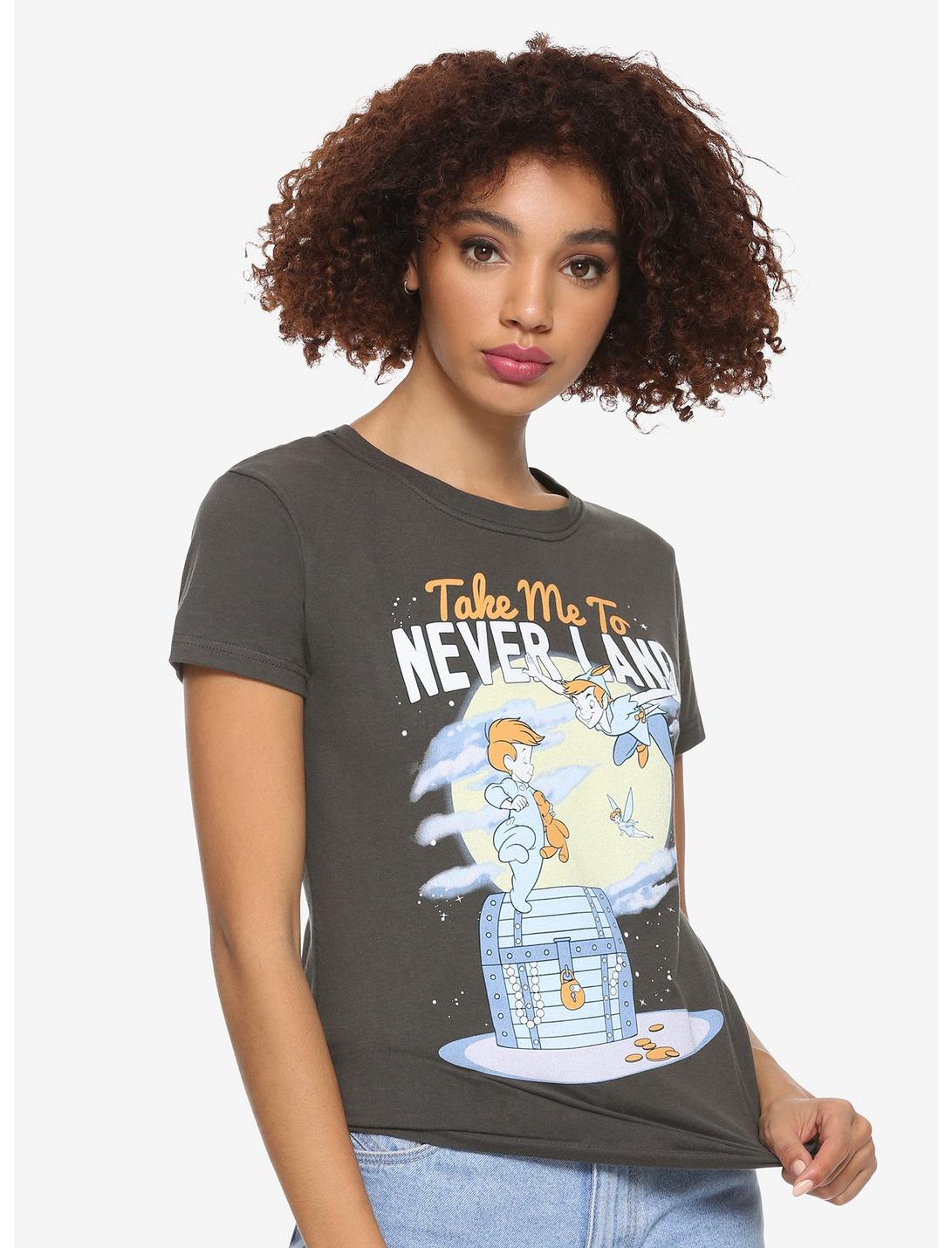 Disney Peter Pan Take Me To Never Land Girls T-Shirt, MULTI, hi-res