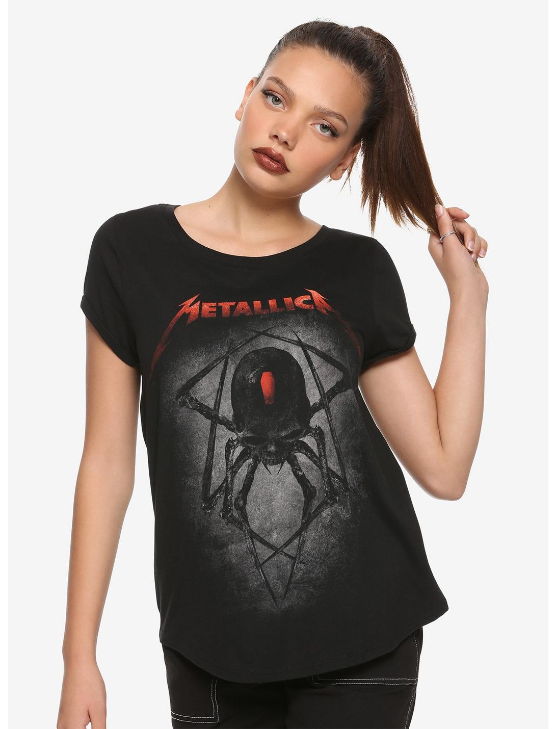 Metallica Black Widow Girls T-Shirt, BLACK, hi-res