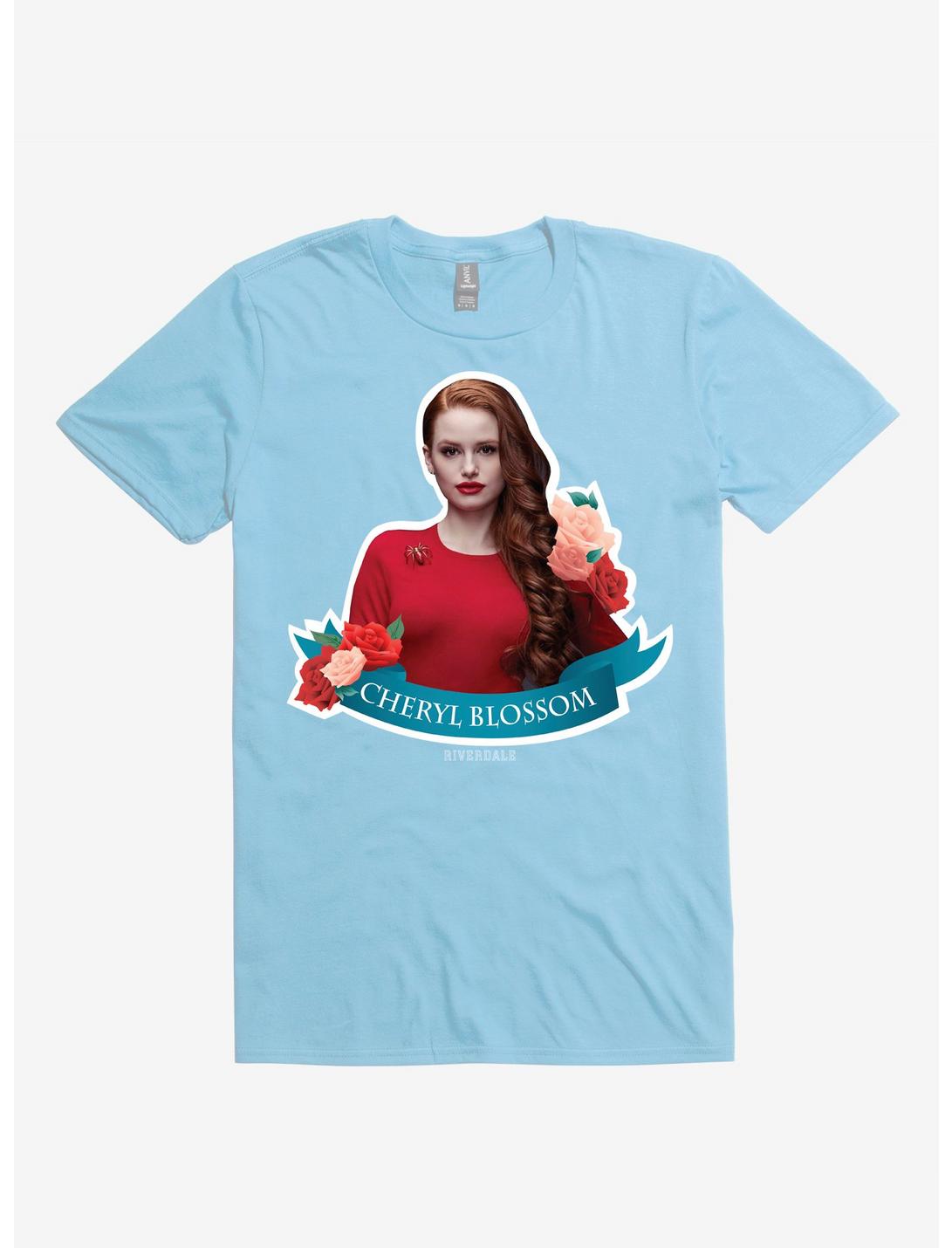 Riverdale Cheryl Blossom T-Shirt, LIGHT BLUE, hi-res