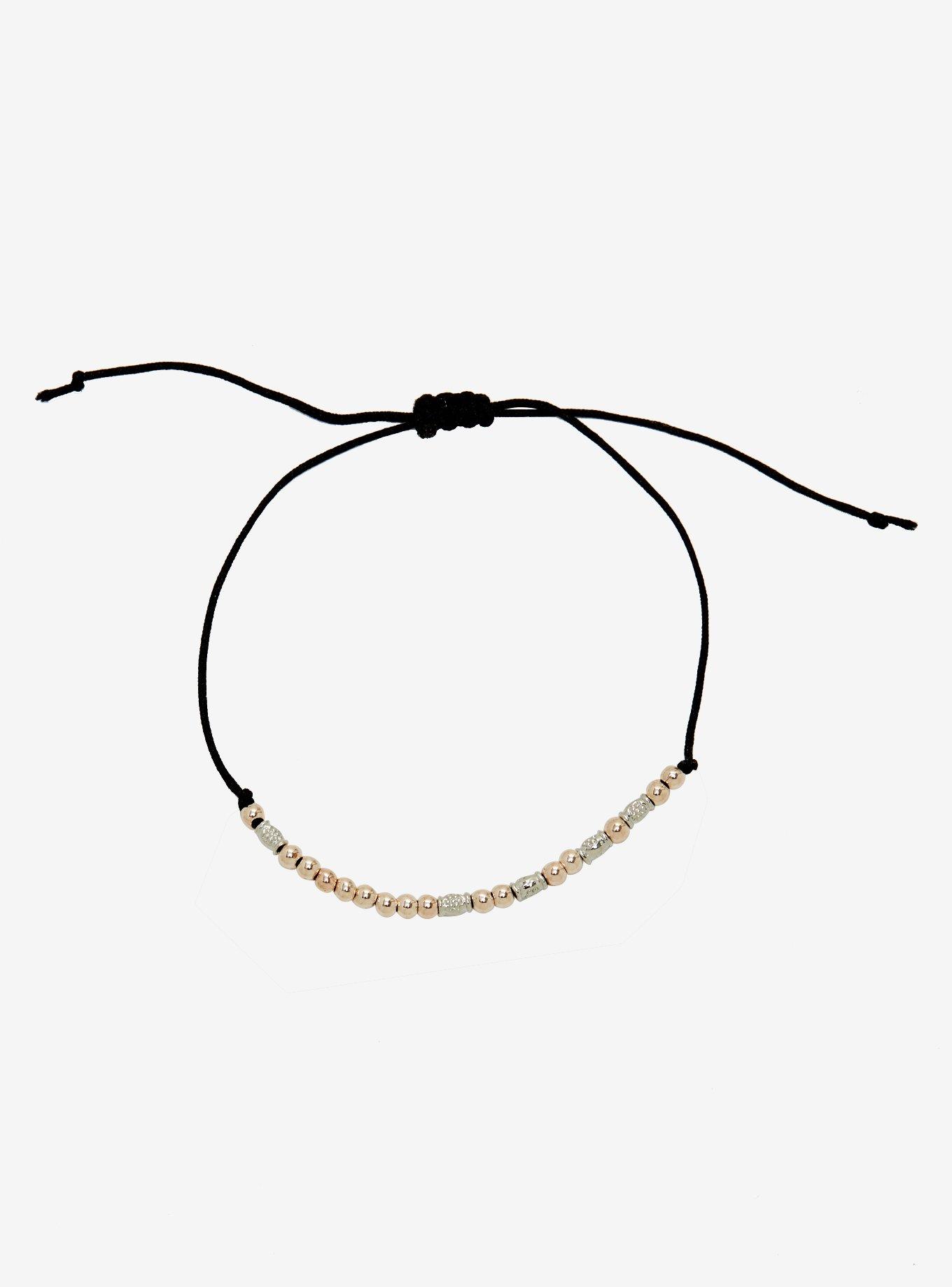 Bisexual Morse Code Cord Bracelet Hot Topic