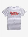 My Chemical Romance Logo Striped T-Shirt, WHITE, hi-res