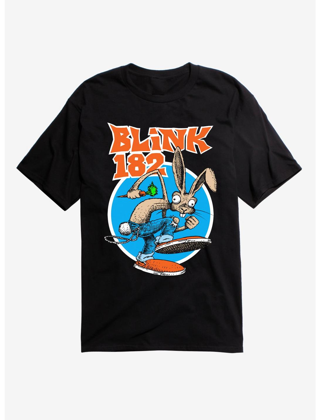 Blink-182 Pop Punk Bunny T-Shirt, BLACK, hi-res