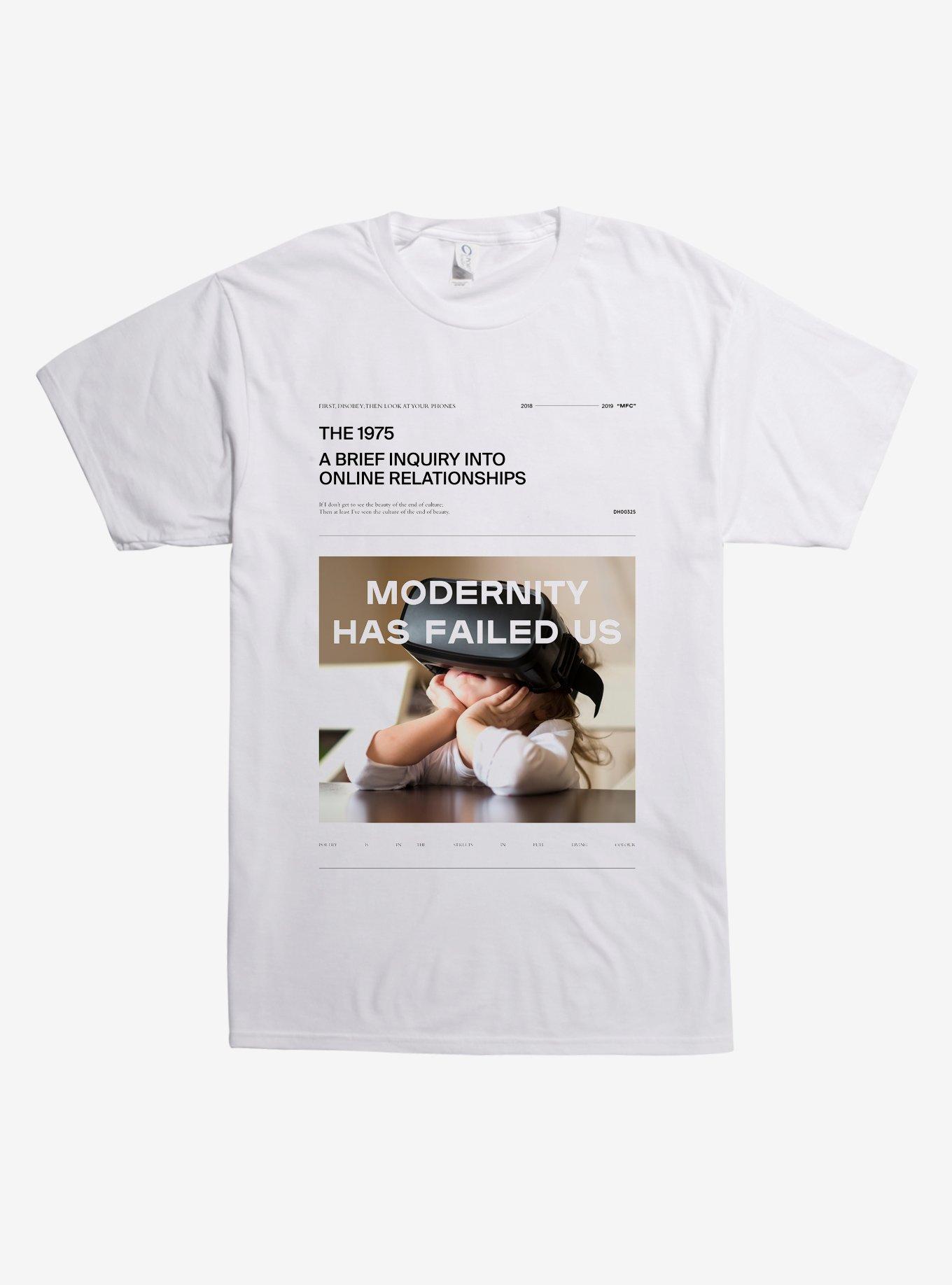 The 1975 Modernity Has Failed Us T-Shirt, WHITE, hi-res