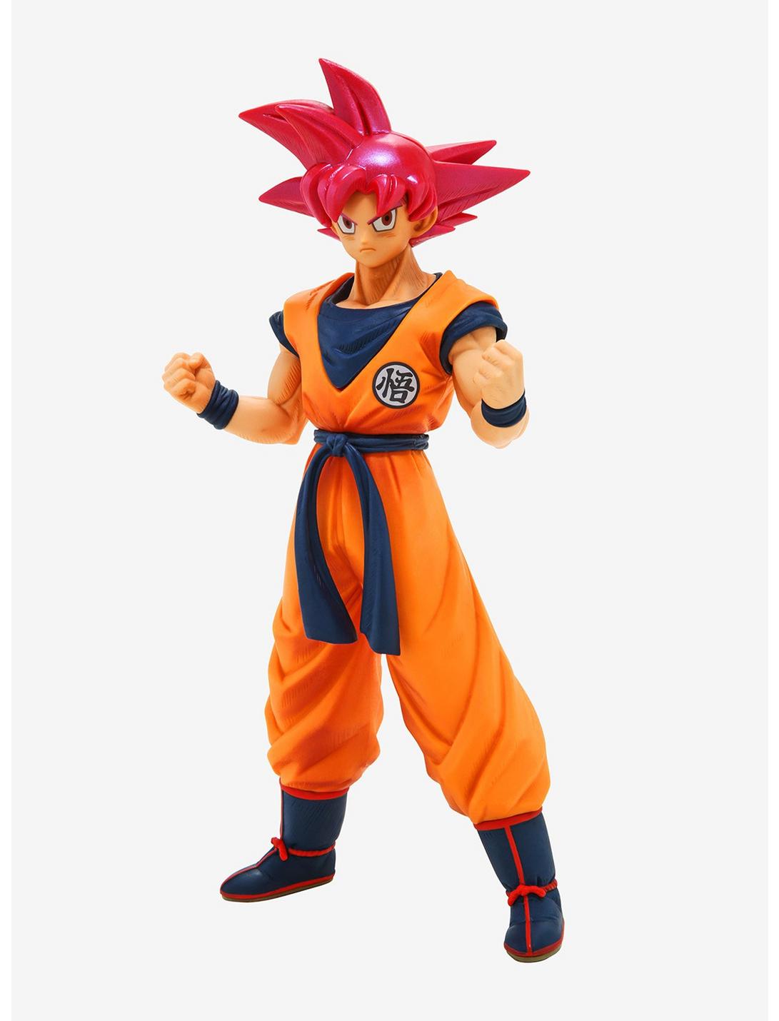 Banpresto Dragon Ball Super The Movie Choukoku Buyuden Super Saiyan God Goku Collectible Figure, , hi-res