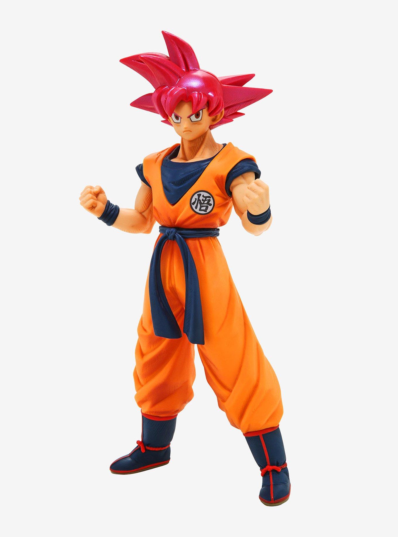 Banpresto Dragon Ball Super The Movie Choukoku Buyuden Super Saiyan God Goku Collectible Figure, , hi-res