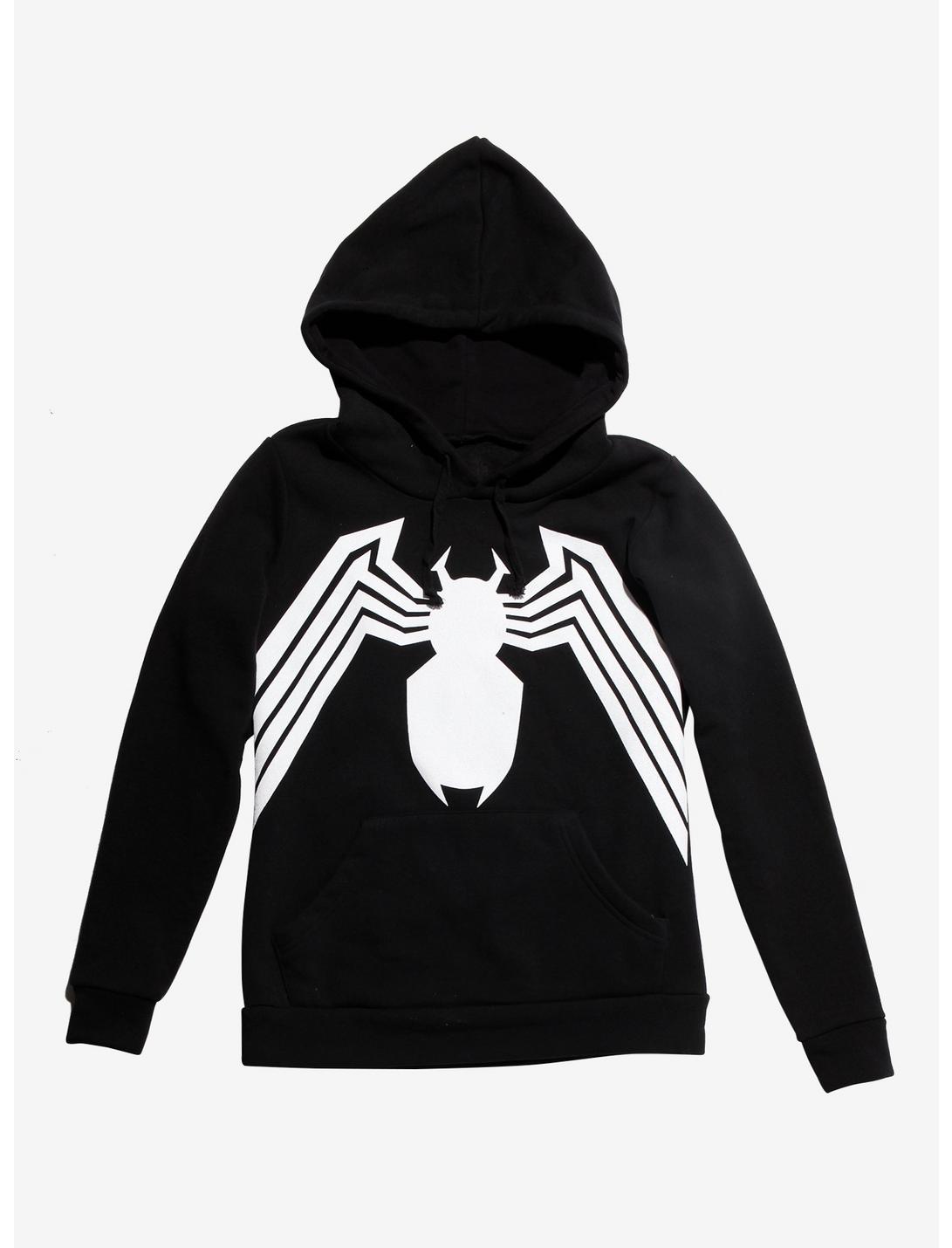 Marvel Venom Logo Hoodie, WHITE, hi-res