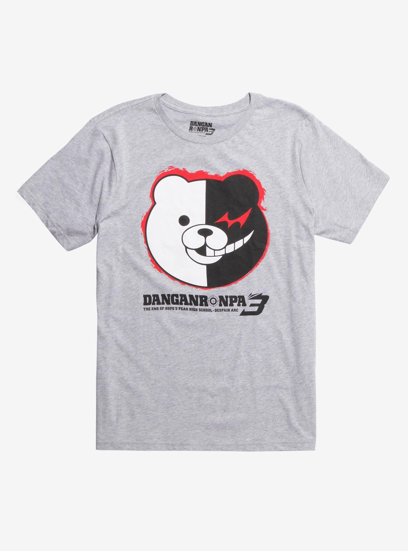 Danganronpa 3 Monokuma Face T-Shirt, MULTI, hi-res