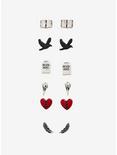 Nevermore Poetry Earring Set, , hi-res