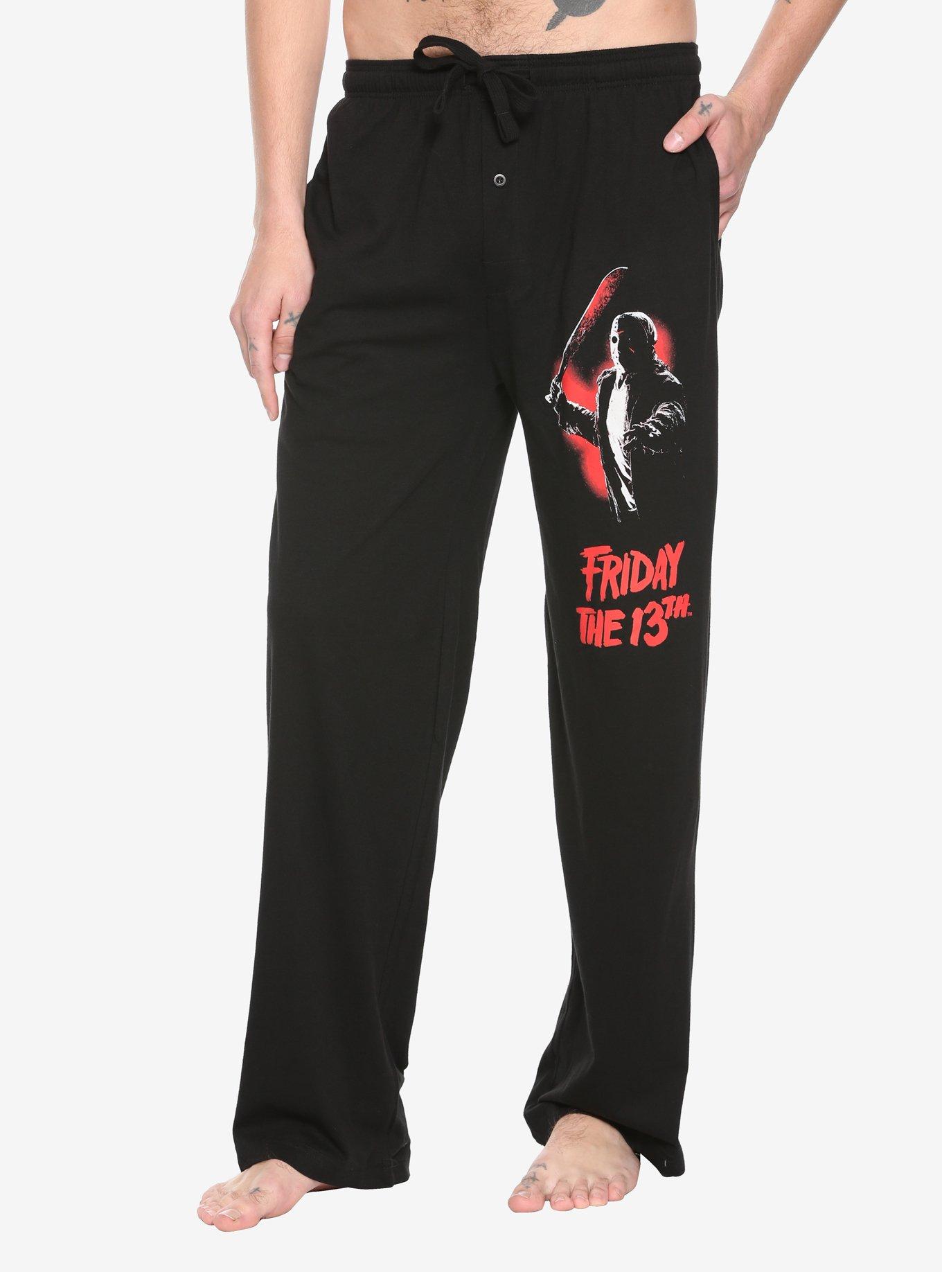 Friday The 13th Jason Machete Pajama Pants, MULTI, hi-res