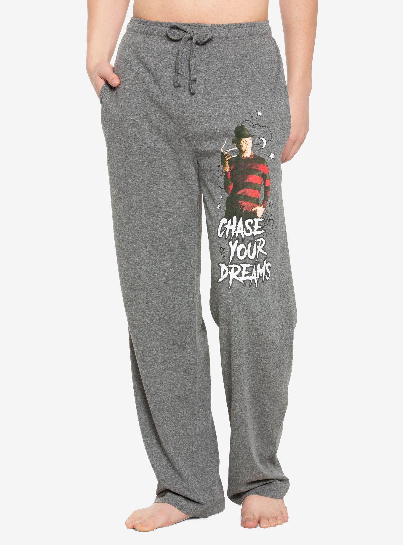 Intimo A Nightmare on Elm Street Womens' Freddy Krueger Jogger Sleep Pajama Pants, Women's, Size: XS, Gray