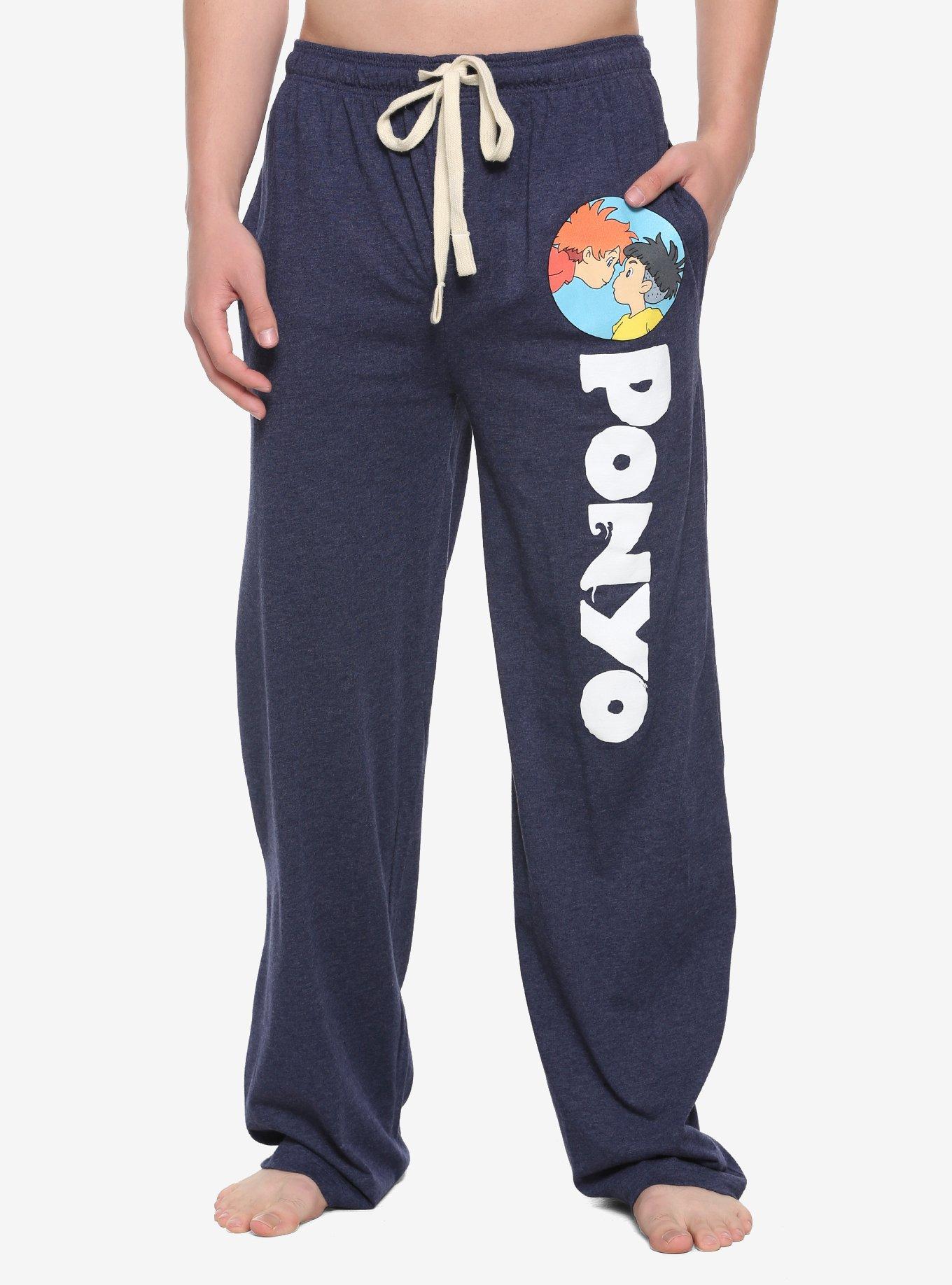 Studio Ghibli Ponyo Poster Pajama Pants, MULTI, hi-res