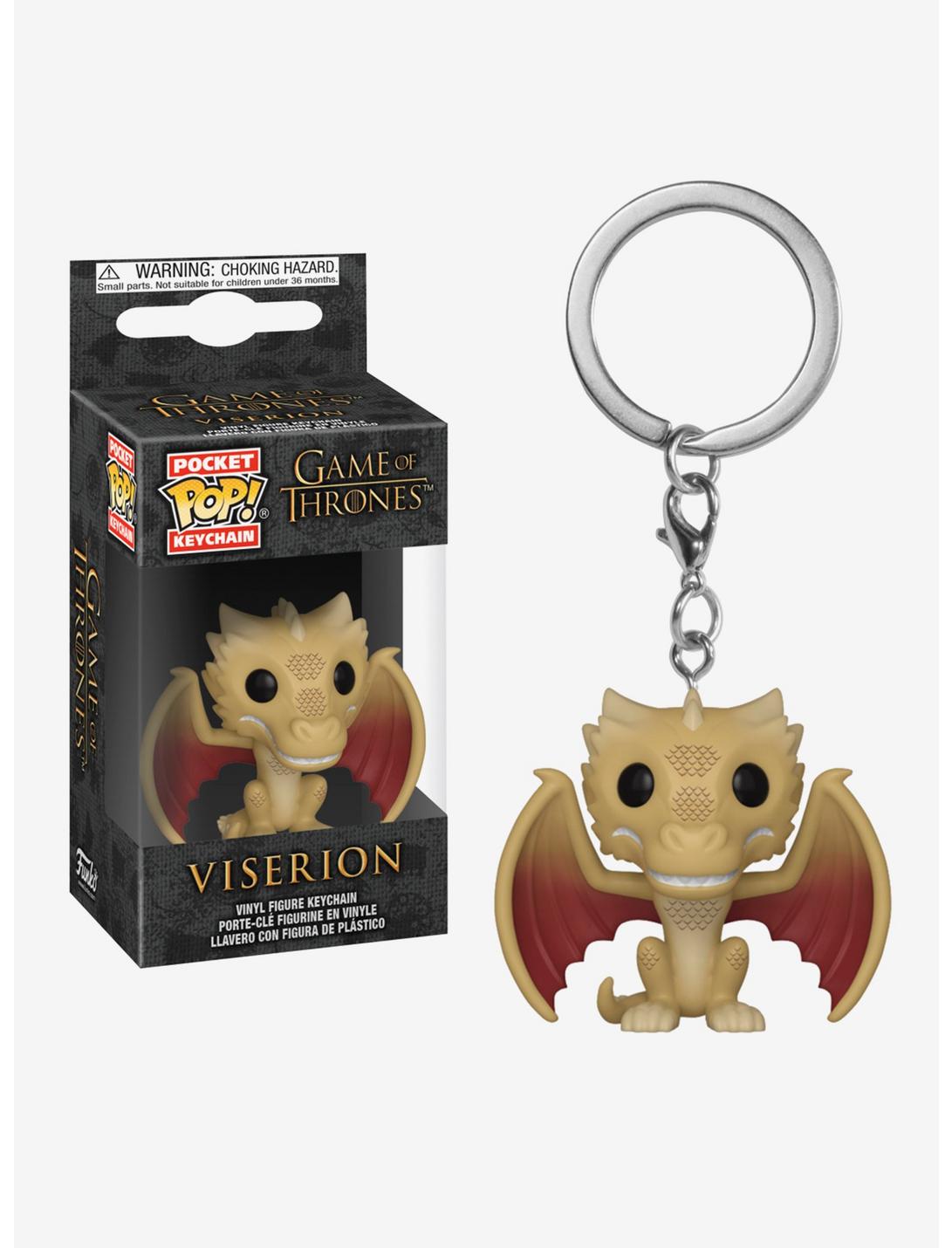 Funko Game Of Thrones Viserion Pop! Key Chain, , hi-res