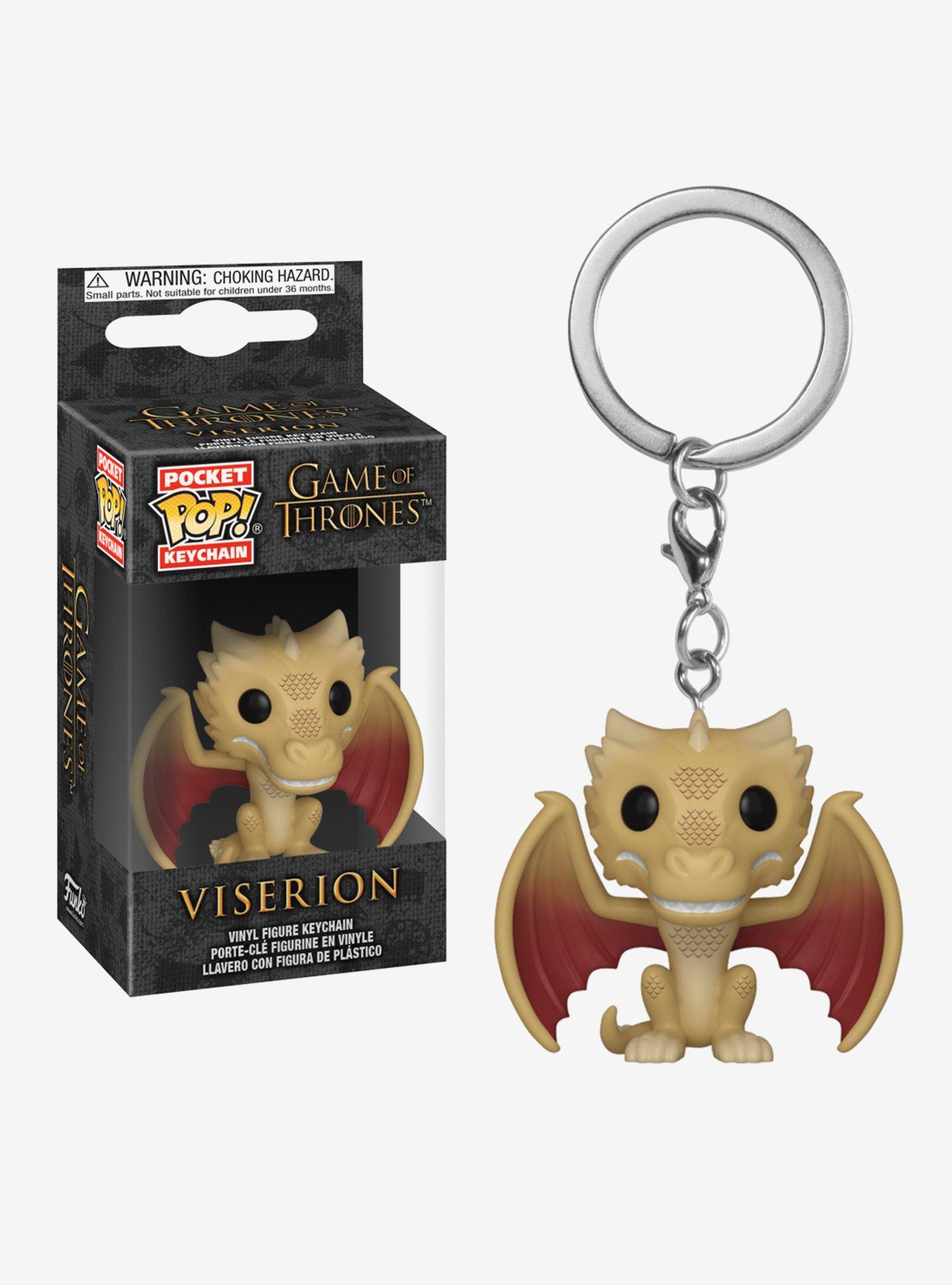 Funko Game Of Thrones Viserion Pop! Key Chain, , hi-res