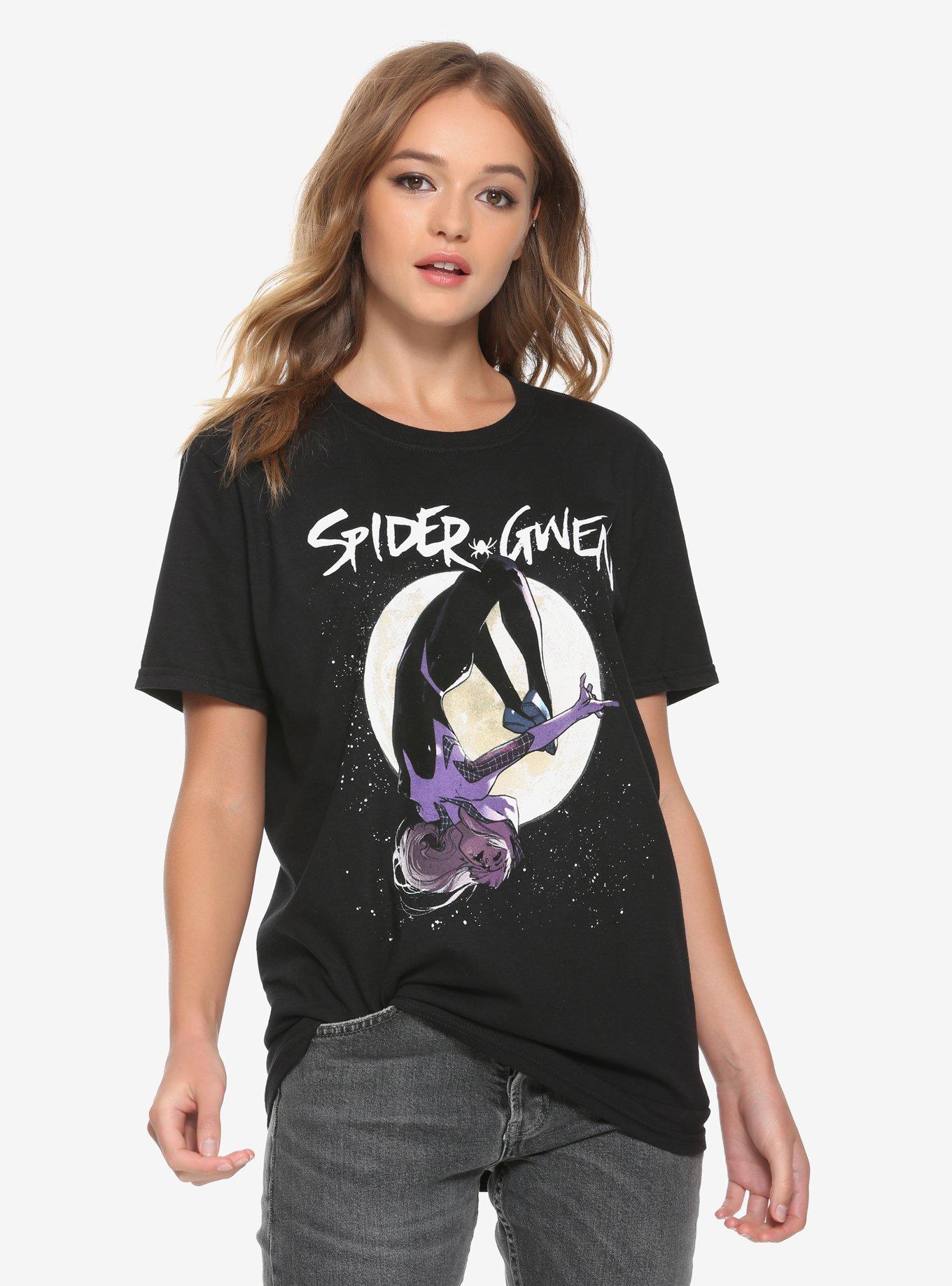 Marvel Spider-Gwen Moon Girls T-Shirt | Hot Topic