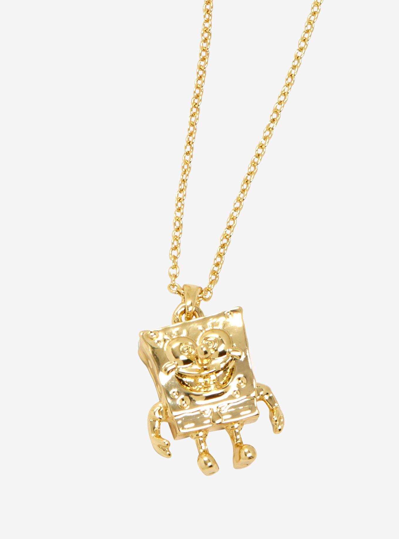 SpongeBob SquarePants 3D Pendant Necklace, , hi-res