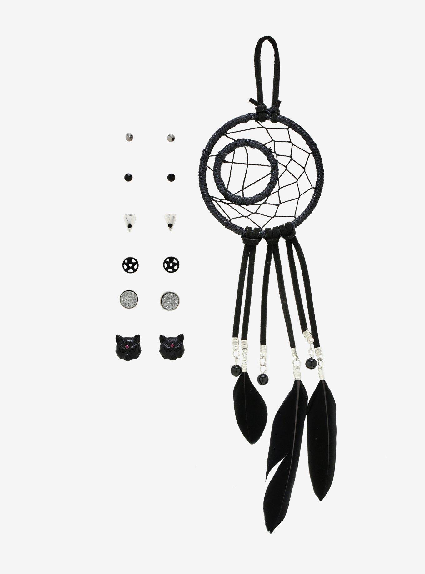 Dream Catcher Earring Set, , hi-res