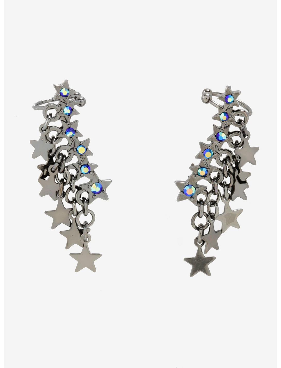 Star Climber Earring With Dangle, , hi-res